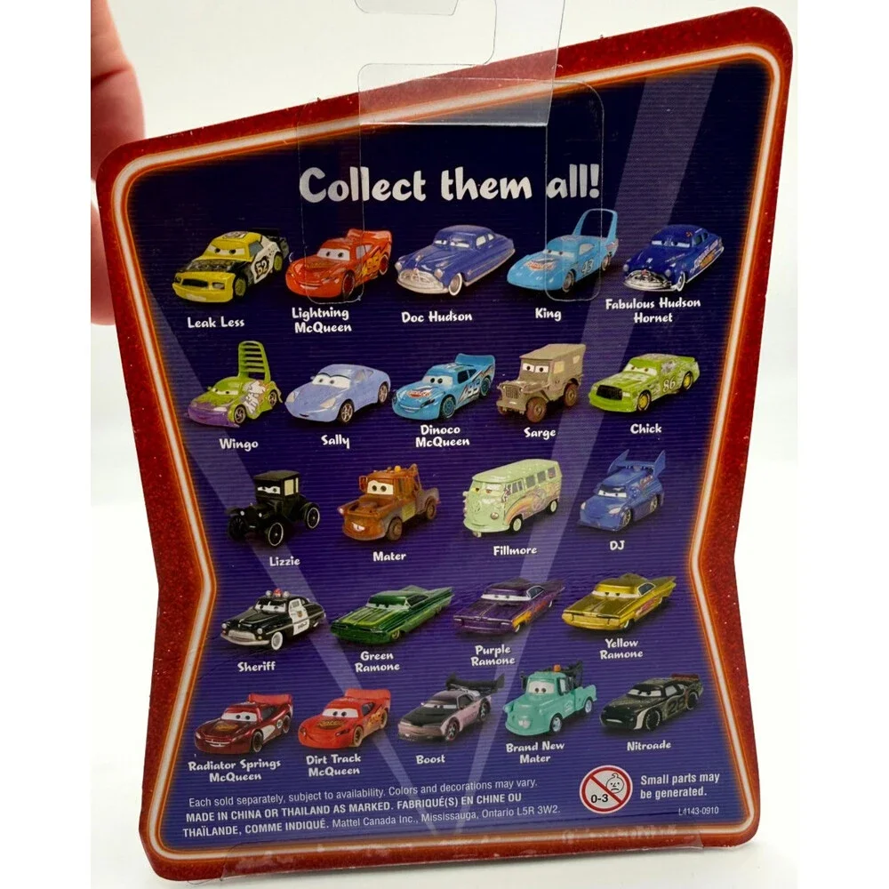 Disney Cars Supercharged Series Dirt Track McQueen Mud Splatter Sealed